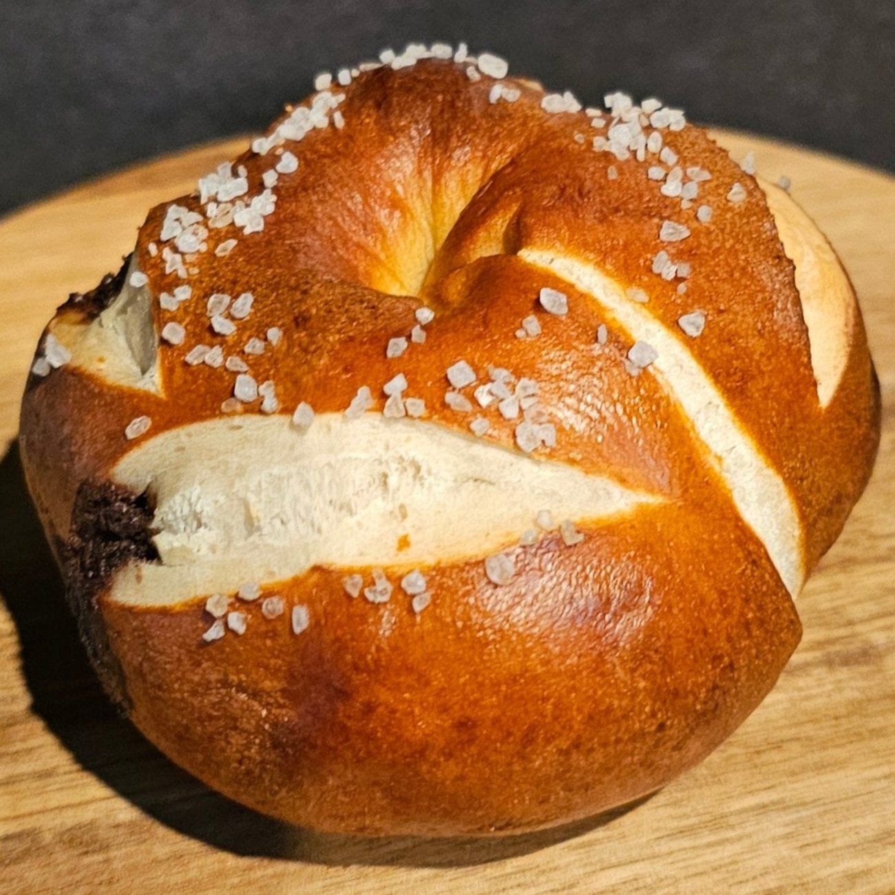 【シンプル】プレッツェル塩チョコピスタチオ