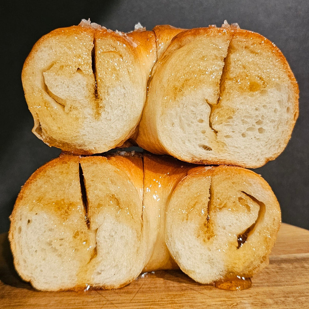 ハニー塩バター断面