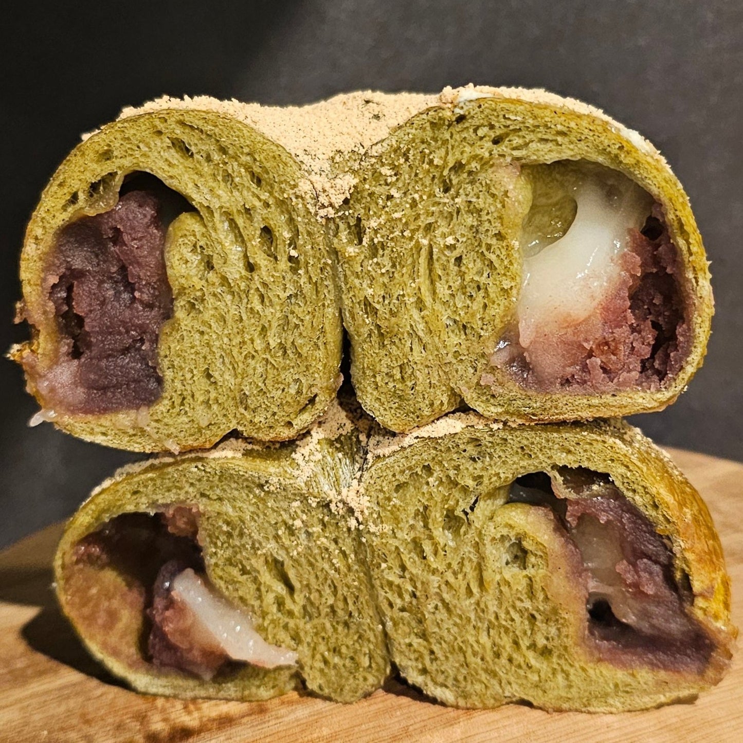 抹茶あんこ白玉