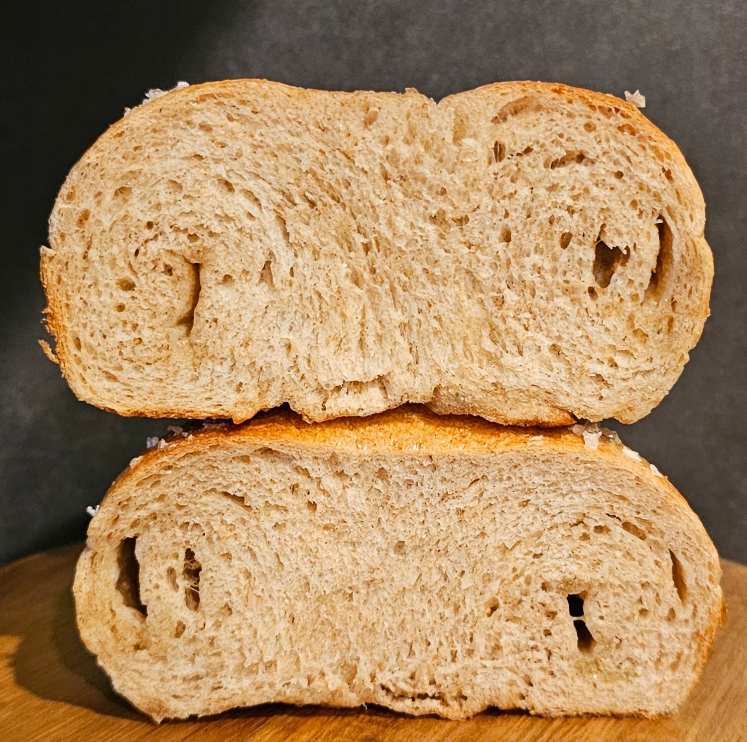 全粒粉塩バター