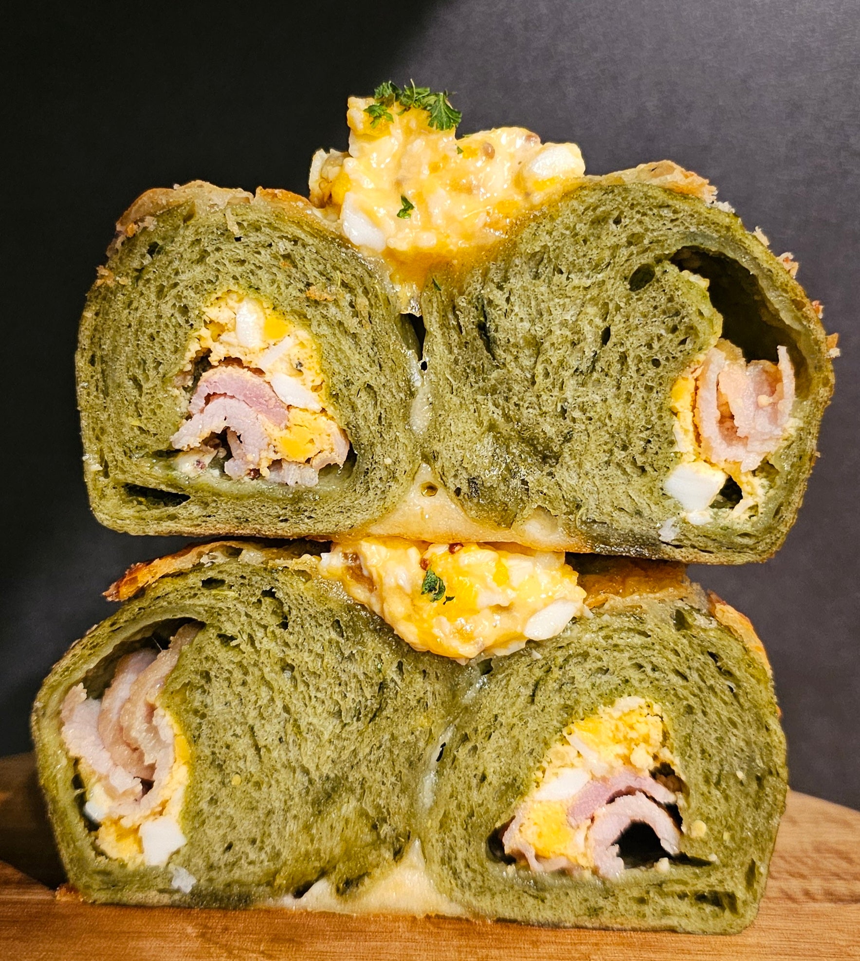 【10月限定】ほうれん草燻製エッグ