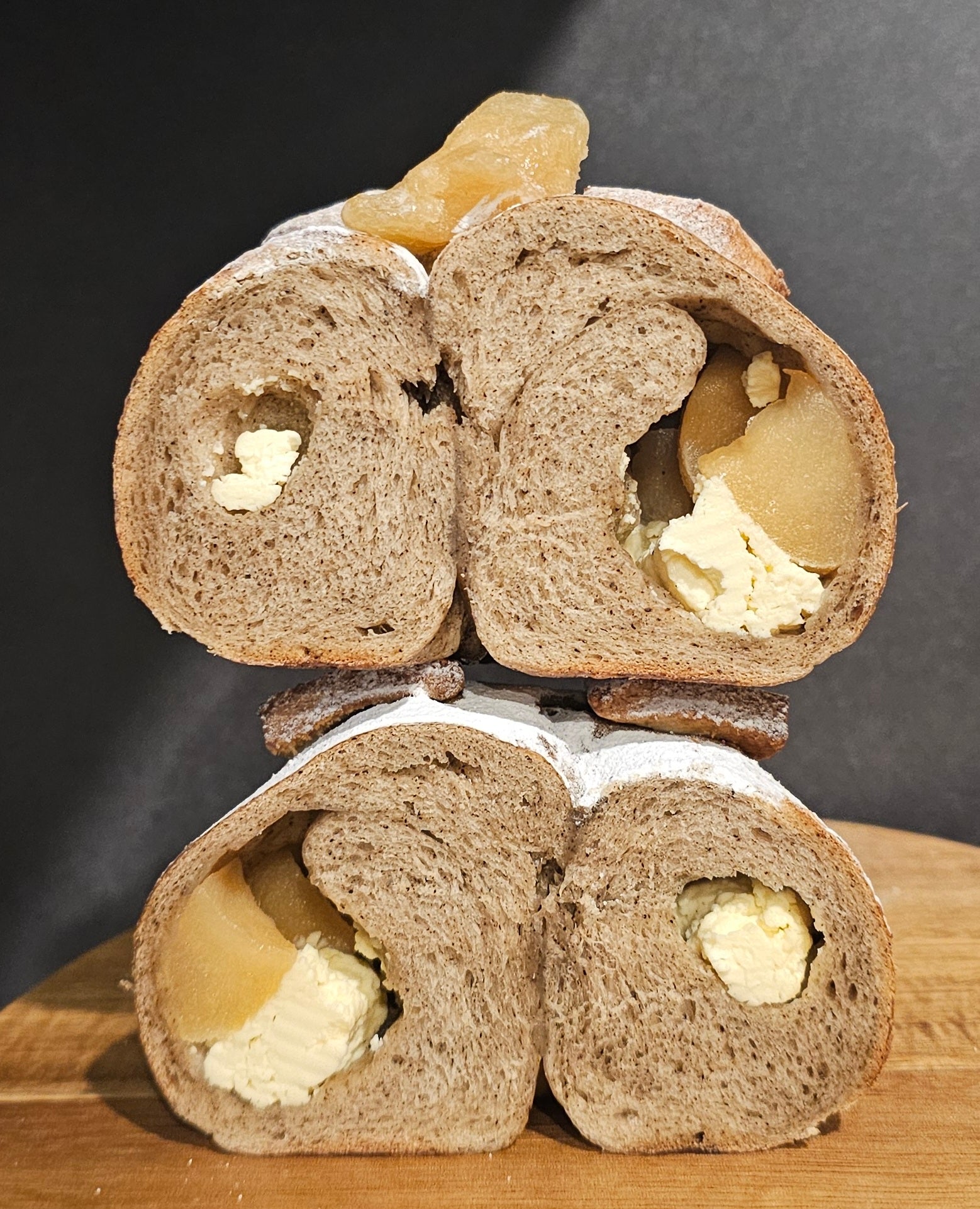 アップルミルクティー＆クッキー